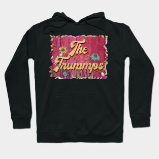 Classic Trummps Personalized Flowers Proud Name Hoodie